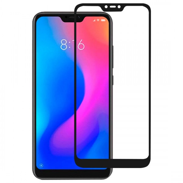Film en Verre Trempé Intégral Xiaomi Redmi Note 6 - Contour Noir