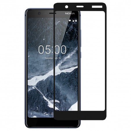 Film en Verre Trempé Intégral Nokia 5.1 - Noir