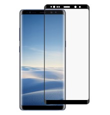Film en Verre Trempé Incurvé Samsung Galaxy Note 8 (N950F) - Contour Noir