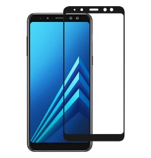 Film en Verre Trempé Intégral Samsung Galaxy A8 2018 (A530F) - Contour Noir