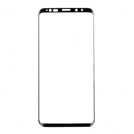 Film en Verre Trempé Incurvé Samsung Galaxy S9+ (G965F) - Contour Noir