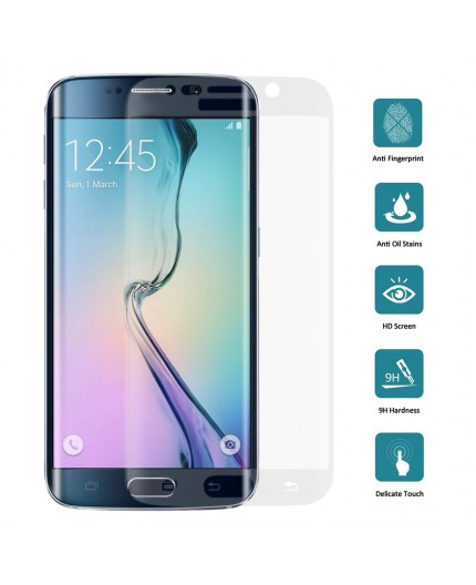 Film en Verre Trempé Incurvé Samsung Galaxy S6 Edge (G925F) - Transparent
