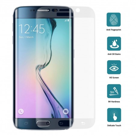 Film en Verre Trempé Incurvé Samsung Galaxy S6 Edge (G925F) - Transparent