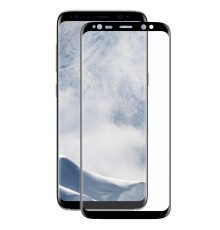 Film en Verre Trempé Incurvé Samsung Galaxy S8 (G950F) - Contour Noir