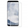 Film en Verre Trempé Incurvé Samsung Galaxy S8 (G950F) - Contour Blanc