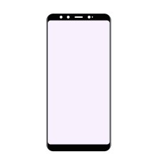 Film en Verre Trempé Intégral Xiaomi Mi 6X et Mi A2 - Contour Noir
