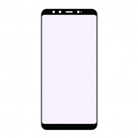 Film en Verre Trempé Intégral Xiaomi Mi 6X et Mi A2 - Contour Noir
