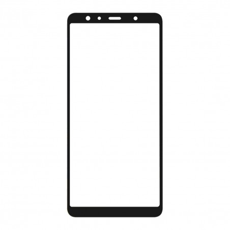 Film en Verre Trempé Intégral Samsung Galaxy A7 2018 (A750F) - Contour Noir
