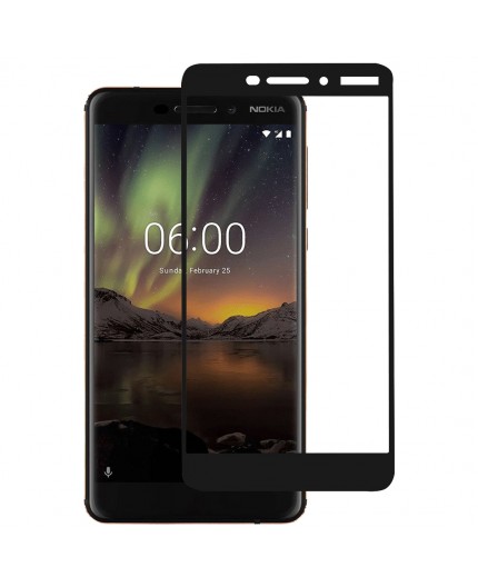Film en Verre Trempé Intégral Nokia 6.1 - Noir