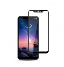 Film en Verre Trempé Intégral Xiaomi Redmi Note 6 Pro - Contour Noir