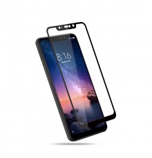 Film en Verre Trempé Intégral Xiaomi Redmi Note 6 Pro - Contour Noir