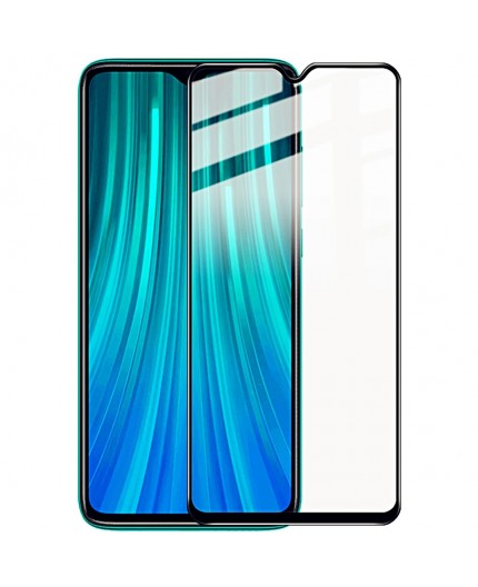Film en Verre Trempé Intégral Xiaomi Redmi Note 8 Pro - Contour Noir