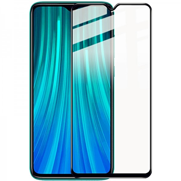 Film en Verre Trempé Intégral Xiaomi Redmi Note 8 Pro - Contour Noir