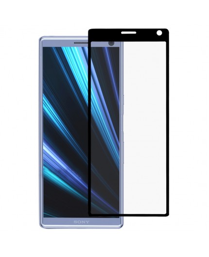 Film en Verre Trempé Intégral Sony Xperia Xperia 10 et XA3 - Noir