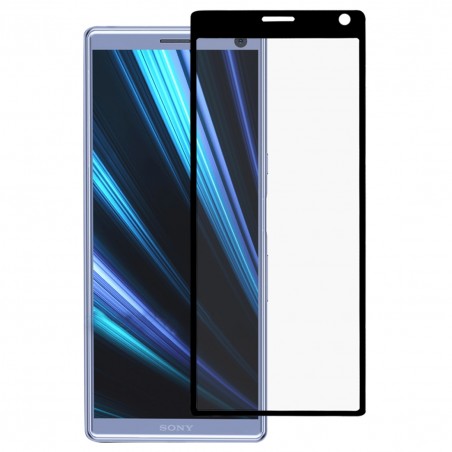 Film en Verre Trempé Intégral Sony Xperia Xperia 10 et XA3 - Noir