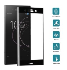 Film en Verre Trempé Intégral Sony Xperia XZ1 (G8343) - Noir