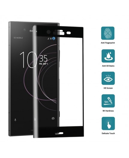 Film en Verre Trempé Intégral Sony Xperia XZ1 (G8343) - Noir