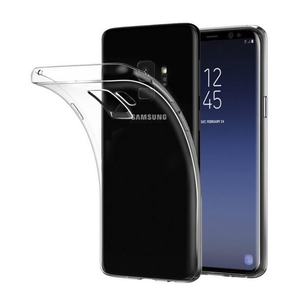 Coque Silicone Ultra Slim Samsung Galaxy S9 - Transparente