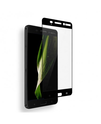 Film en Verre Trempé Intégral Nokia 6 - Noir