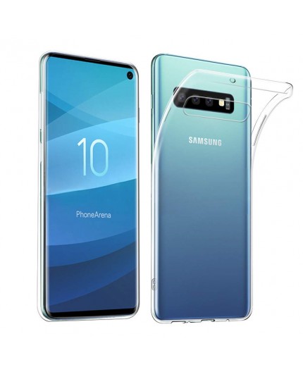 Coque Silicone Ultra Slim Samsung Galaxy S10+ - Transparente
