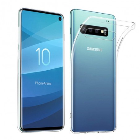 Coque Silicone Ultra Slim Samsung Galaxy S10+ - Transparente