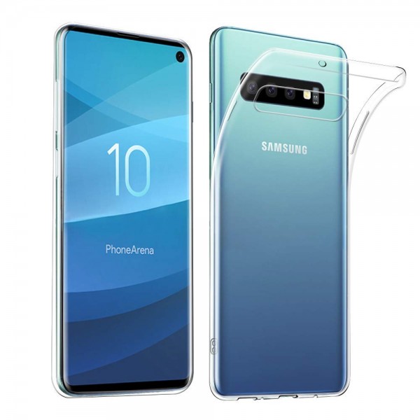 Coque Silicone Ultra Slim Samsung Galaxy S10+ - Transparente