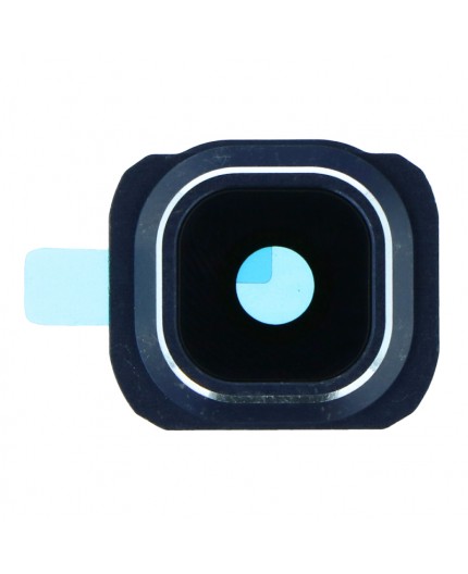 Lentille caméra arrière avec contour Samsung Galaxy S6 (G920F) - Bleu