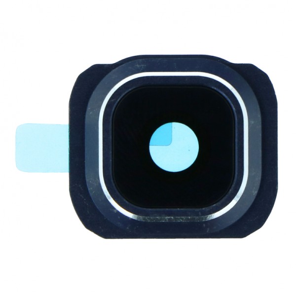 Lentille caméra arrière avec contour Samsung Galaxy S6 (G920F) - Bleu