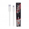 Câble Micro USB REMAX RC-001m Full Speed (Charge Rapide) 2 Métres - Blanc