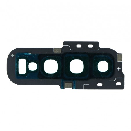 Lentille caméra arrière avec contour Samsung Galaxy S10+ (G975F) - Noir Prisme