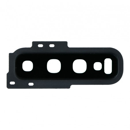 Lentille caméra arrière avec contour Samsung Galaxy S10+ (G975F) - Noir Prisme
