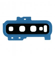 Lentille caméra arrière avec contour Samsung Galaxy S10+ (G975F) - Bleu Prisme