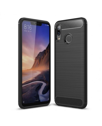 Coque en Fibre de Carbone Huawei Nova 3 - Noir