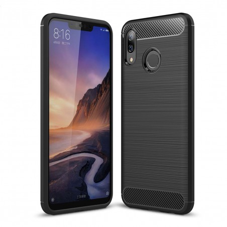Coque en Fibre de Carbone Huawei Nova 3 - Noir