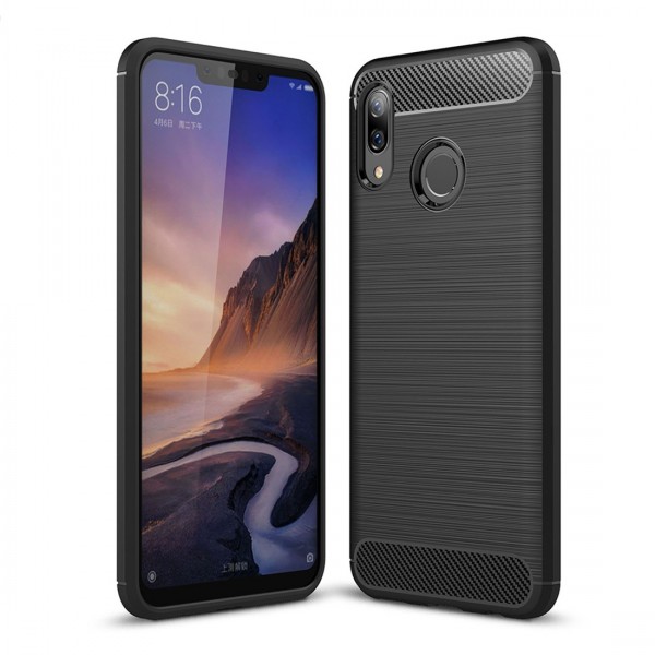 Coque en Fibre de Carbone Huawei Nova 3 - Noir
