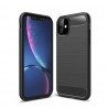 Coque en Fibre de Carbone iPhone 11 - Noir