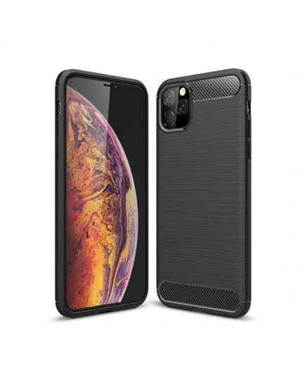 Coque en Fibre de Carbone iPhone 11 Pro - Noir