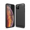 Coque en Fibre de Carbone iPhone 11 Pro Max - Noir
