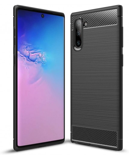 Coque en Fibre de Carbone Samsung Galaxy Note 10 (N970F) - Noir
