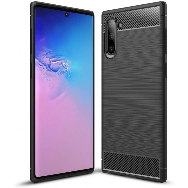 Coque en Fibre de Carbone Samsung Galaxy Note 10 (N970F) - Noir