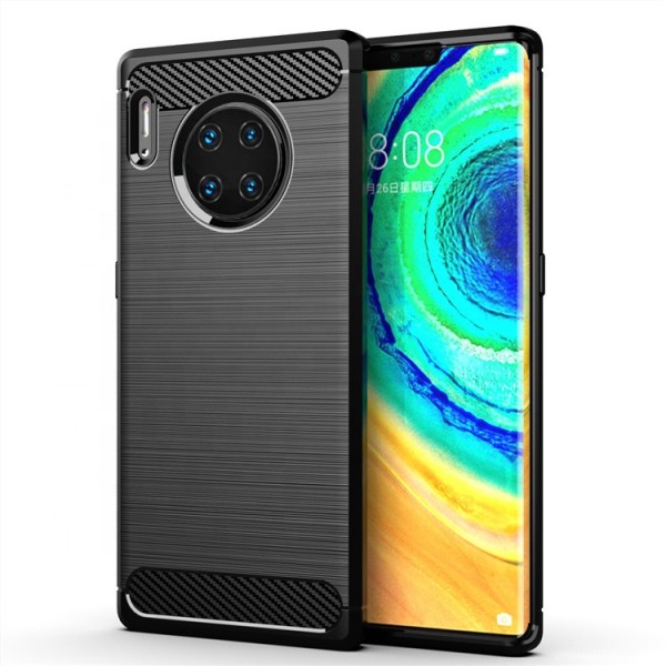 Coque en Fibre de Carbone Huawei Mate 30 Pro - Noir