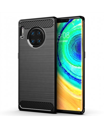 Coque en Fibre de Carbone Huawei Mate 30 - Noir