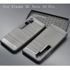 Coque en Fibre de Carbone Xiaomi Mi Note 10 et Note 10 Pro - Noir