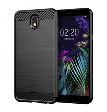 Coque en Fibre de Carbone LG K30 (2019) - Noir