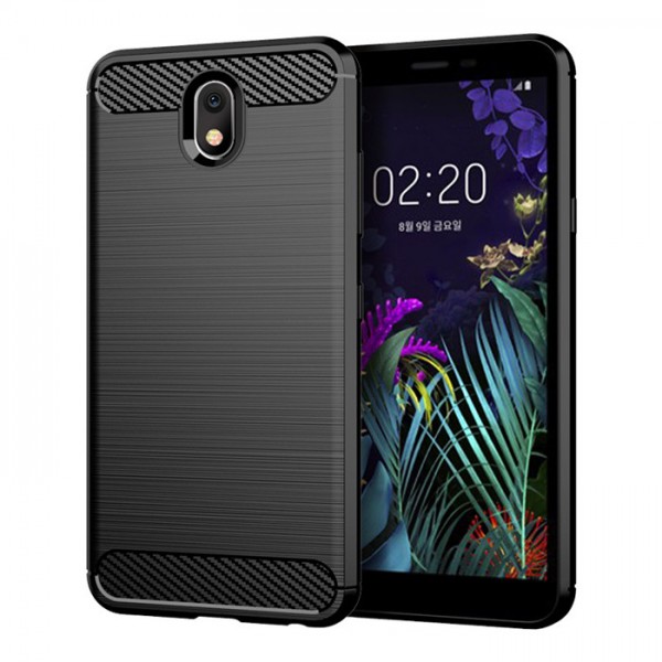 Coque en Fibre de Carbone LG K30 (2019) - Noir