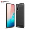 Coque en Fibre de Carbone Samsung Galaxy S20 (G980F) - Noir