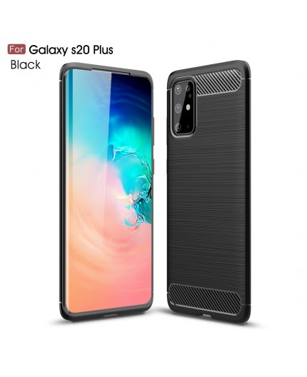 Coque en Fibre de Carbone Samsung Galaxy S20 Plus (G985F) - Noir
