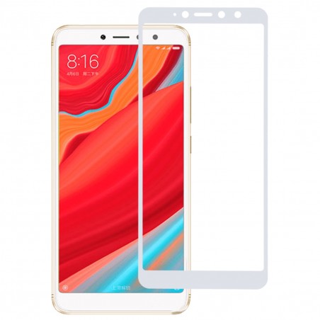 Film en Verre Trempé Intégral Xiaomi Redmi S2 - Contour Blanc