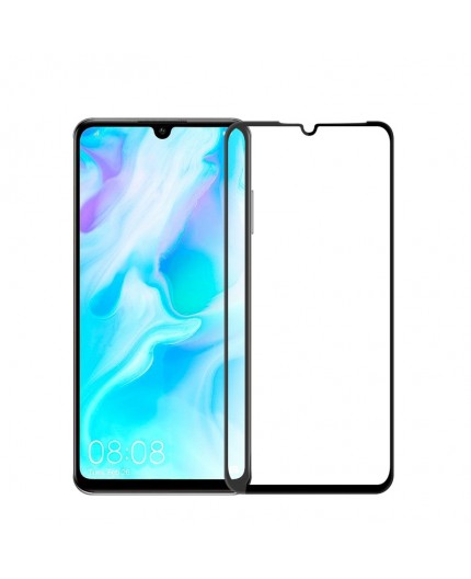 Film en Verre Trempé Huawei P30 Lite - Contour Noir