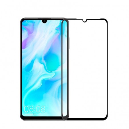 Film en Verre Trempé Huawei P30 Lite - Contour Noir